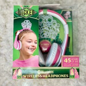 Wicked Glinda Bluetooth Wireless‎ Headphones
